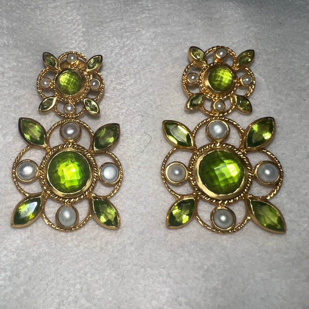 Julie Vos Jade Green Jewelry set - Picture 10 of 13